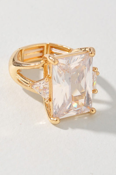 Clearly A Princess Ring - Clear - Piper and Hollow Boutique