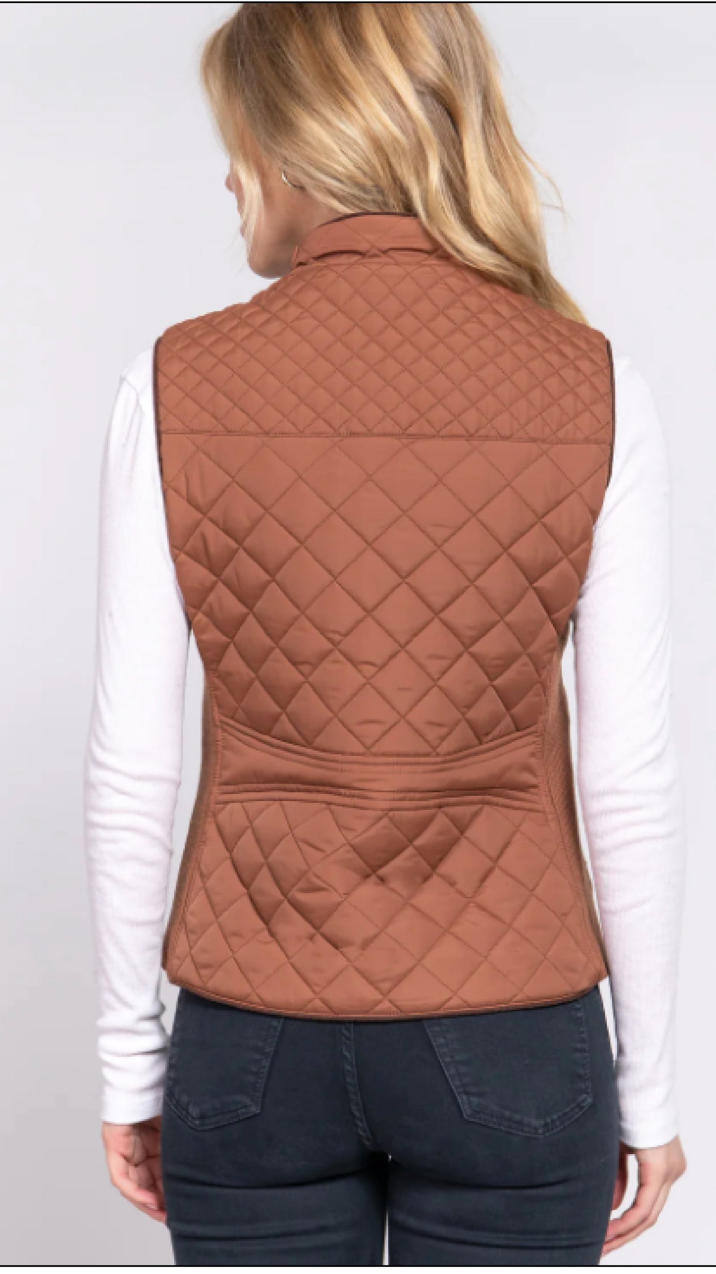 Harvest Time Vest - Camel - Piper and Hollow Boutique
