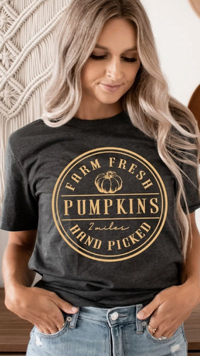 Hand Picked Top - Ash Black - Piper and Hollow Boutique