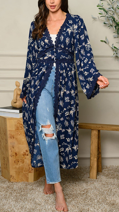 Mimosa For You Kimono - Piper and Hollow Boutique