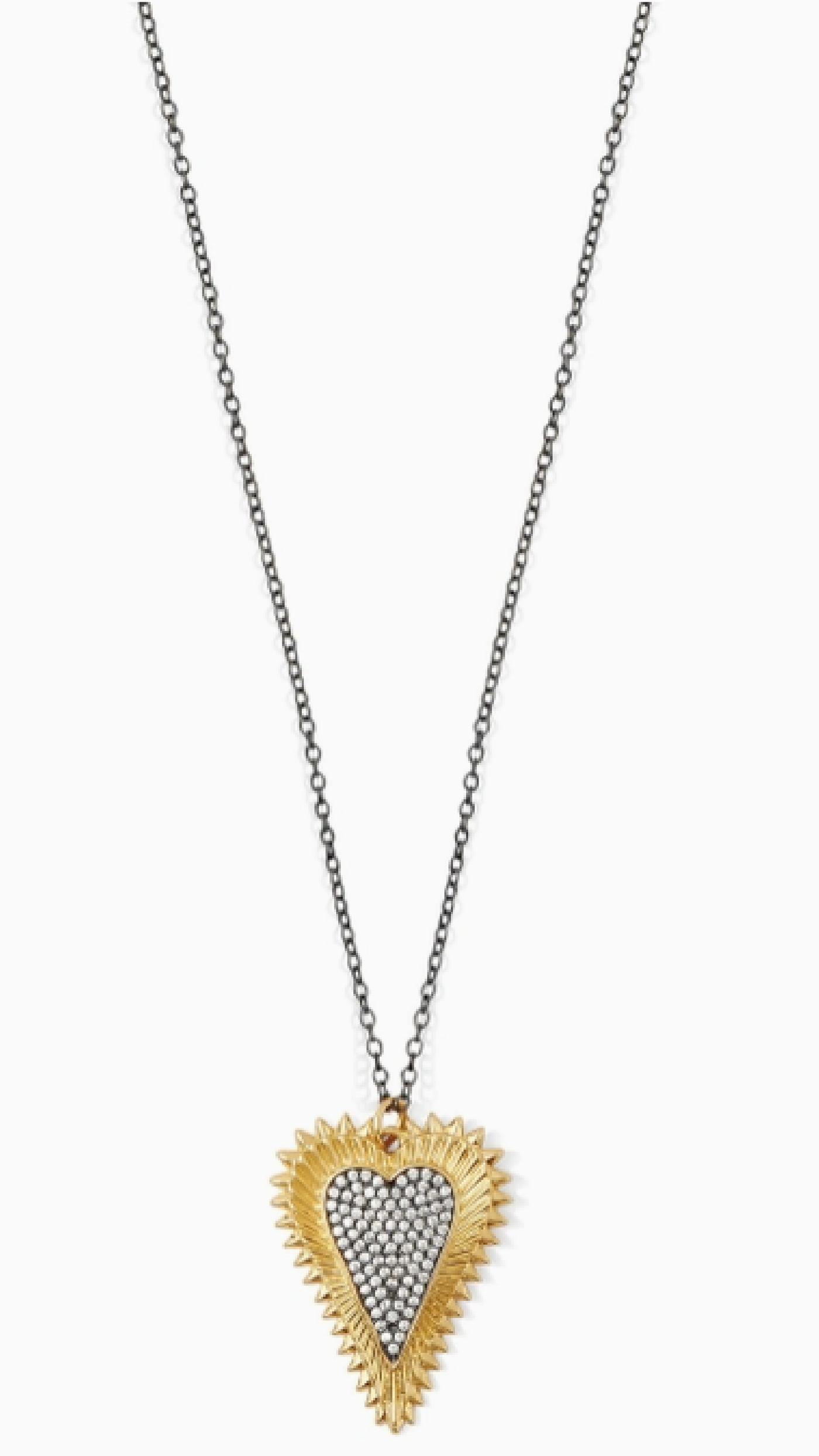 Black Heart Necklace