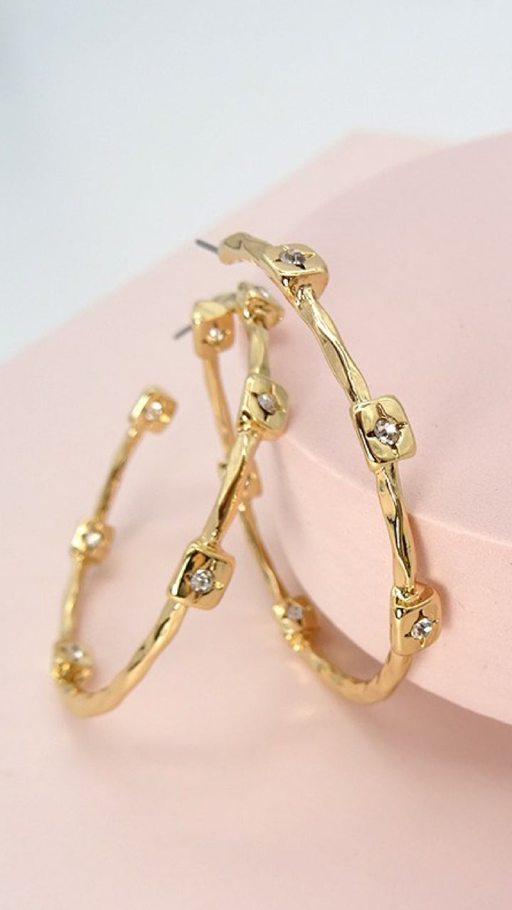 Going This Way Earrings - Gold