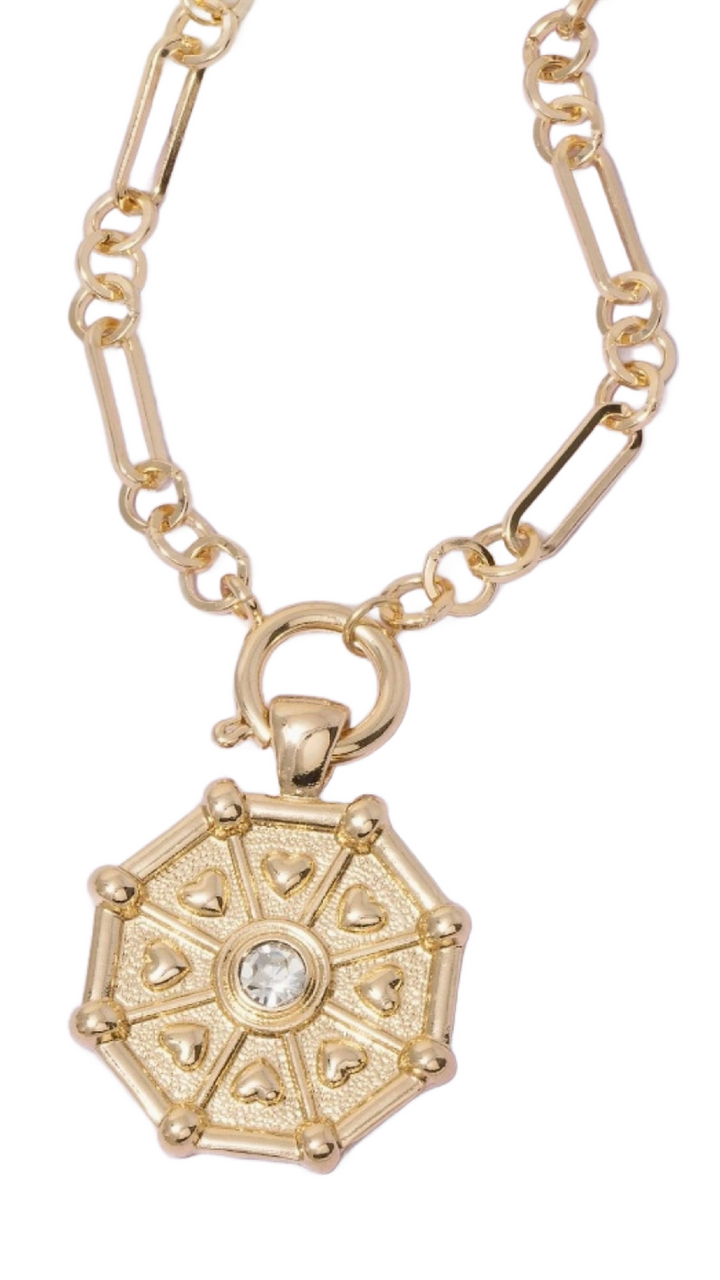 Heart Of Gold Necklace