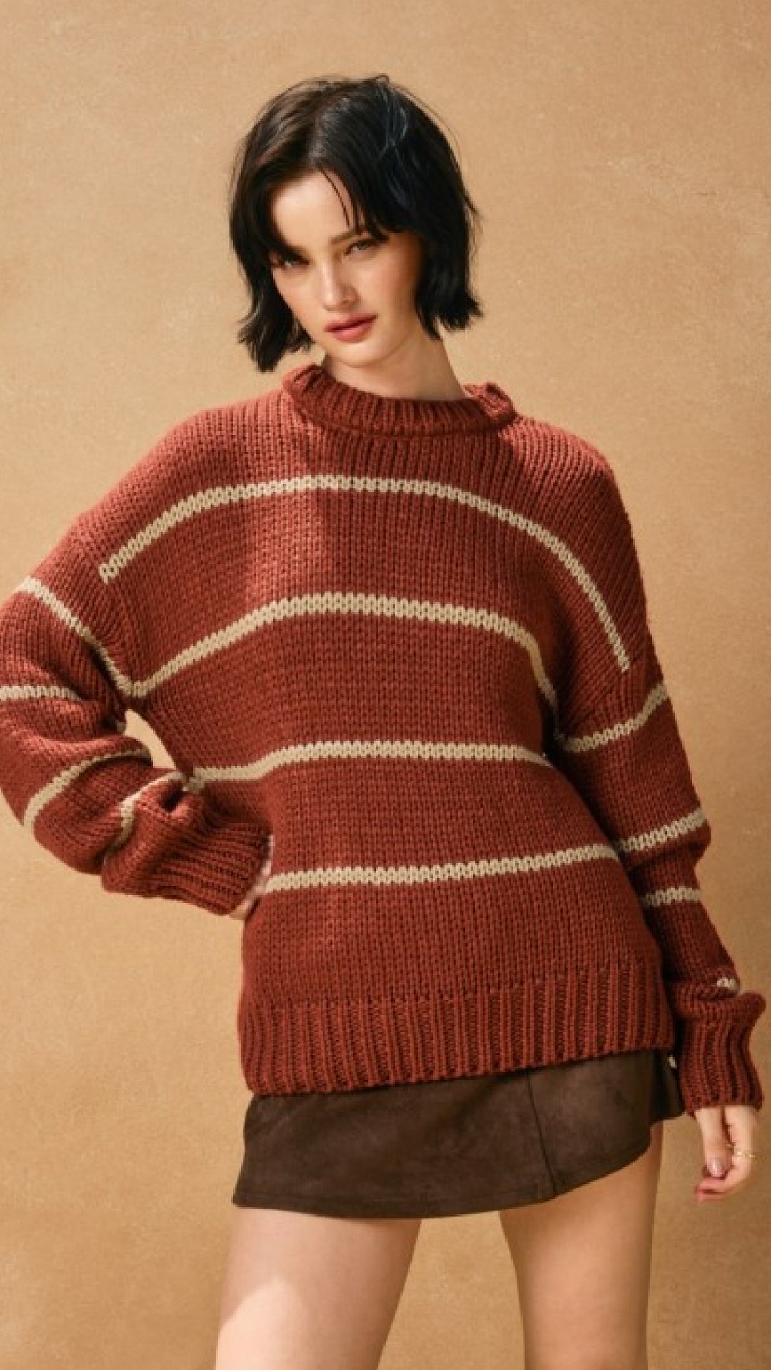 Salted Carmel Latte Sweater