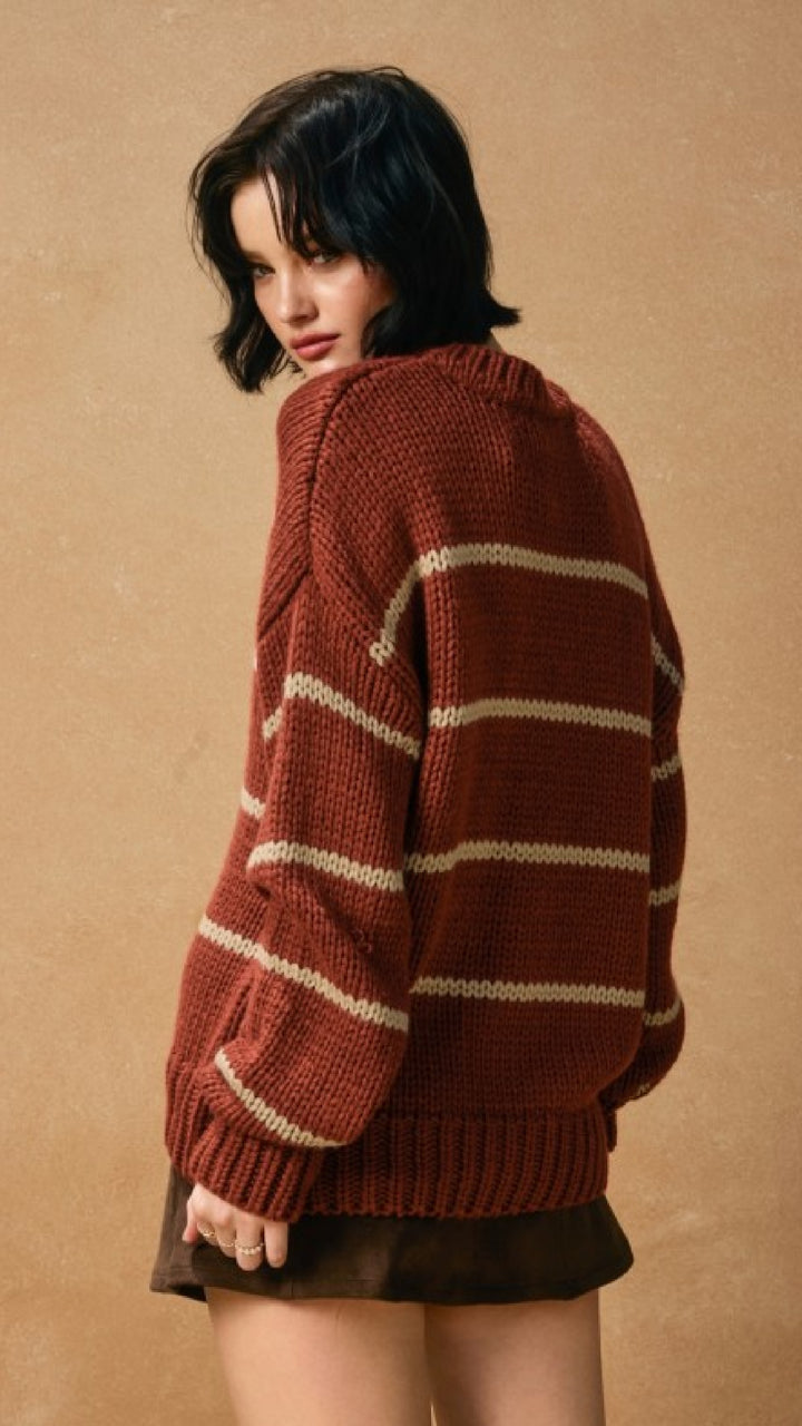 Salted Carmel Latte Sweater