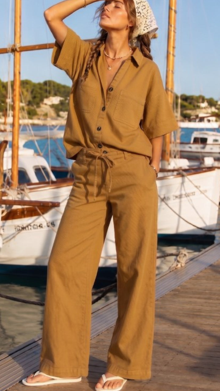 Warm Toffee Pants
