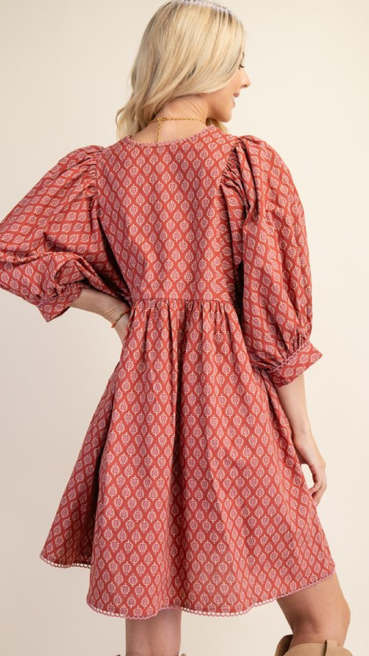 Hot Buttered Rum Dress