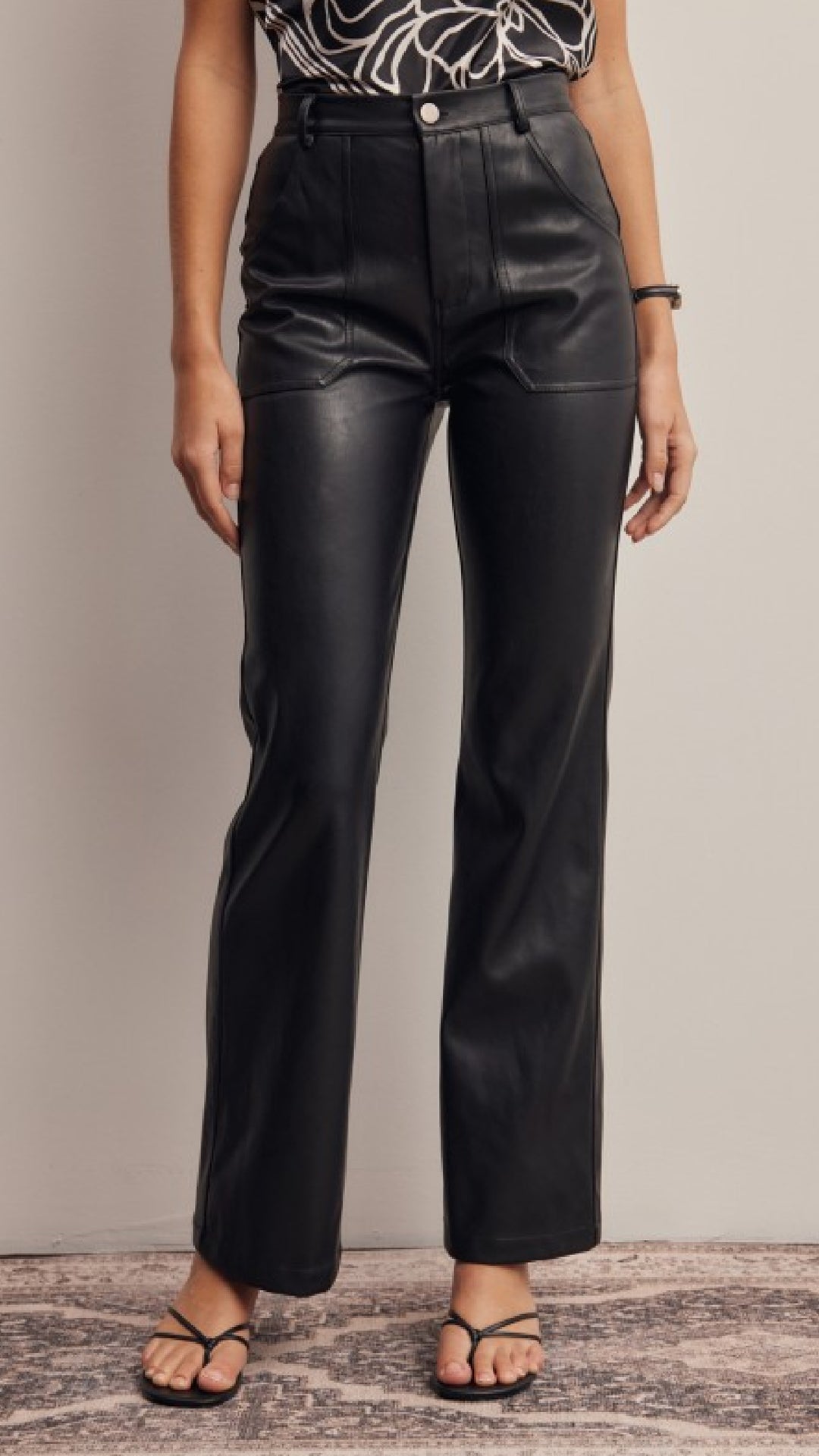 Champagne and Caviar Please Pants  - Black