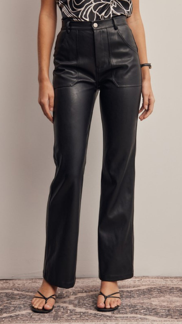 Champagne and Caviar Please Pants  - Black