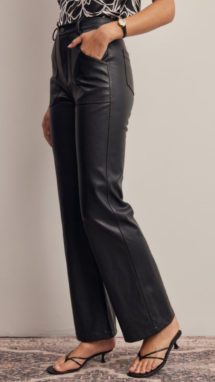 Champagne and Caviar Please Pants  - Black
