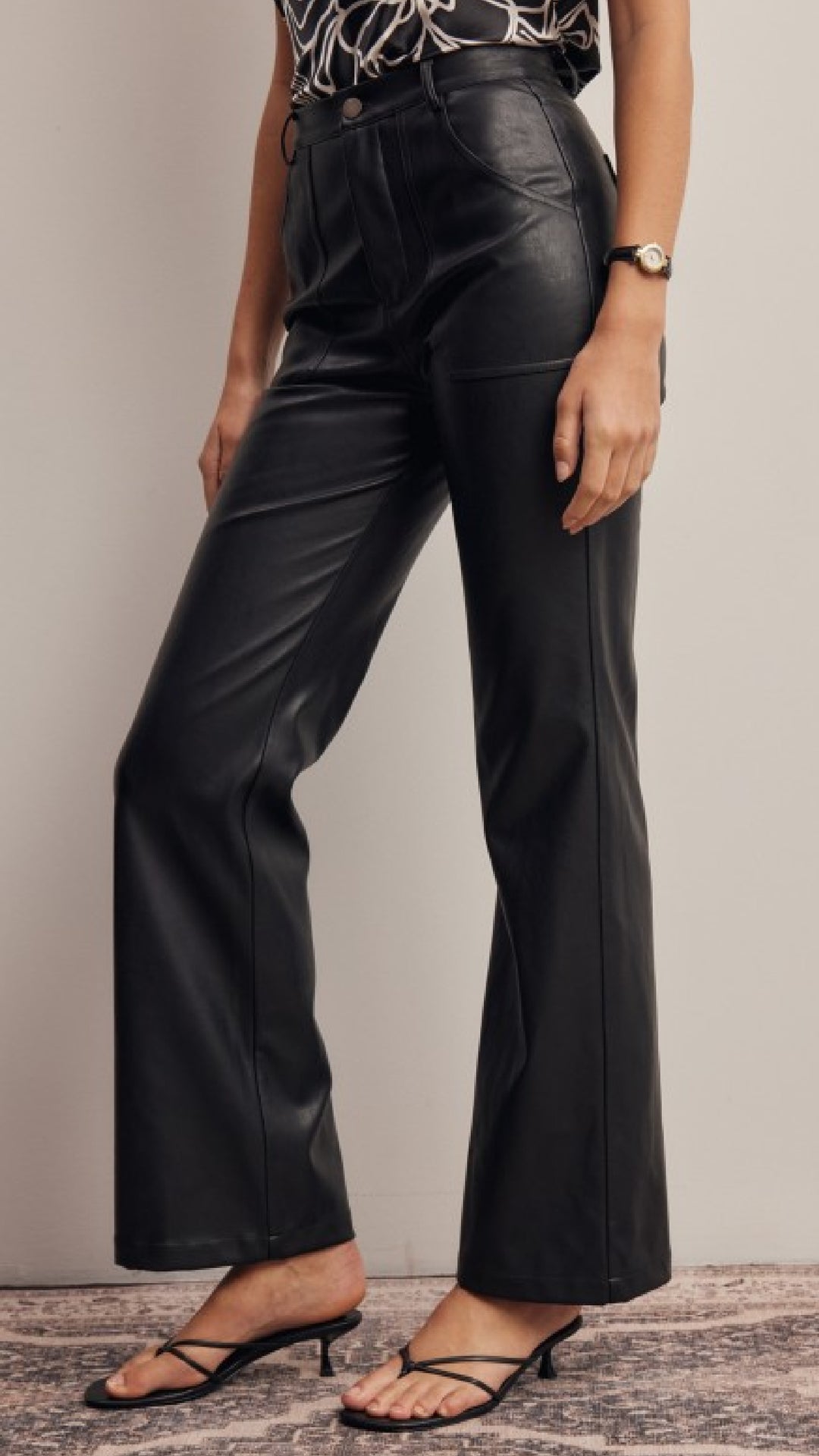 Champagne and Caviar Please Pants  - Black