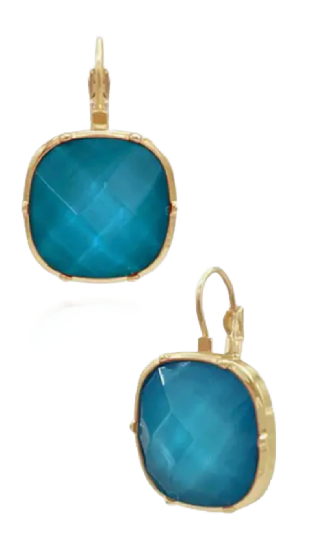 Ophelia Earrings - Teal