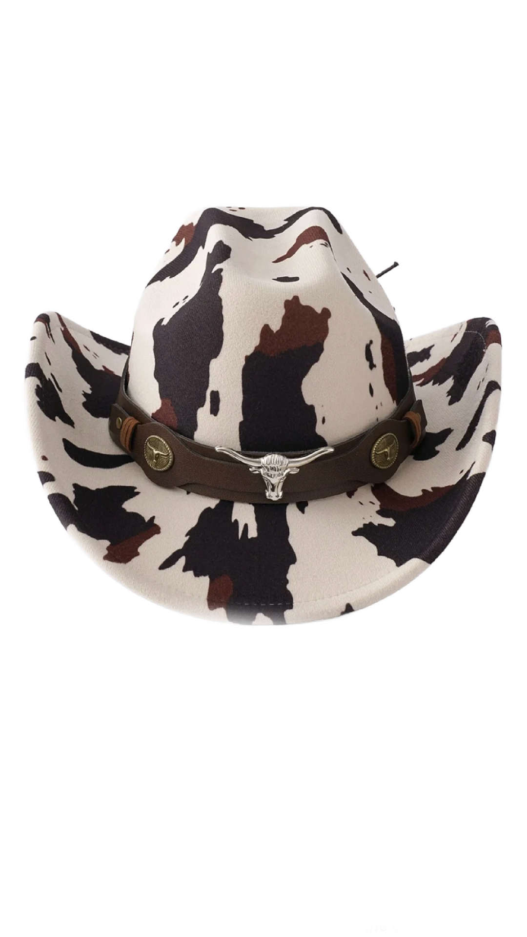 Cowhide Longhorn Hat