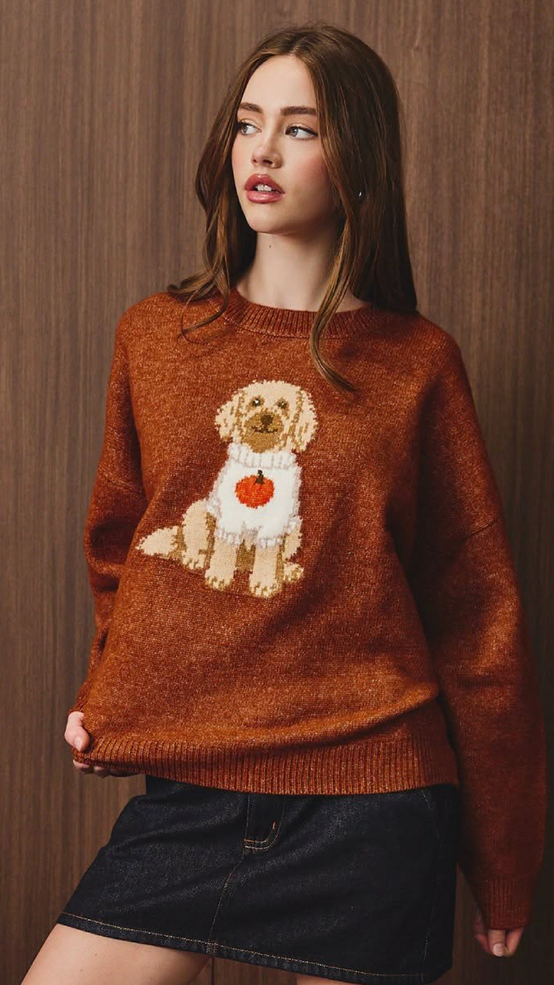 My Best Friend Pumpkin Sweater