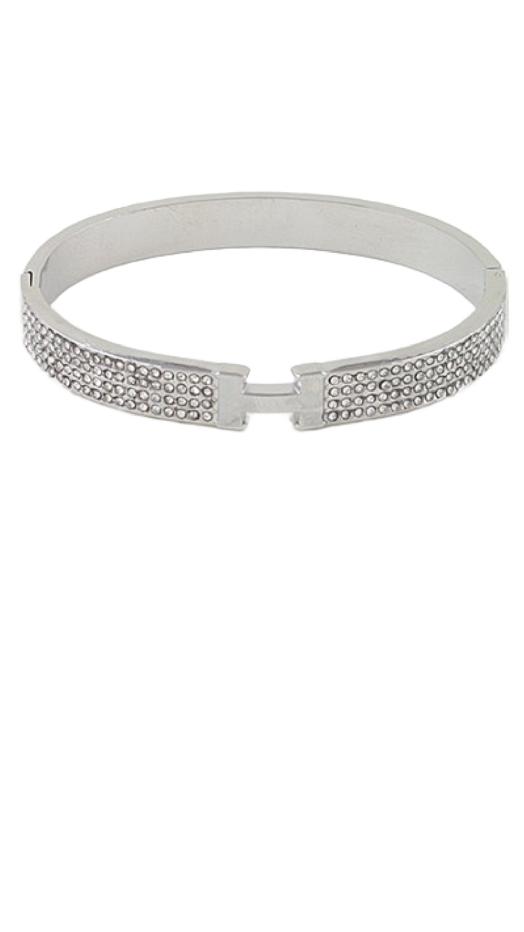 H Cuff Silver