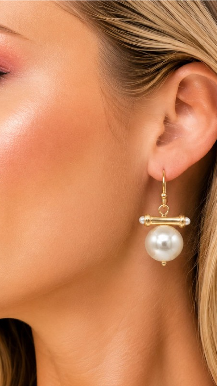 Alexandra Pearl Drop Earrings