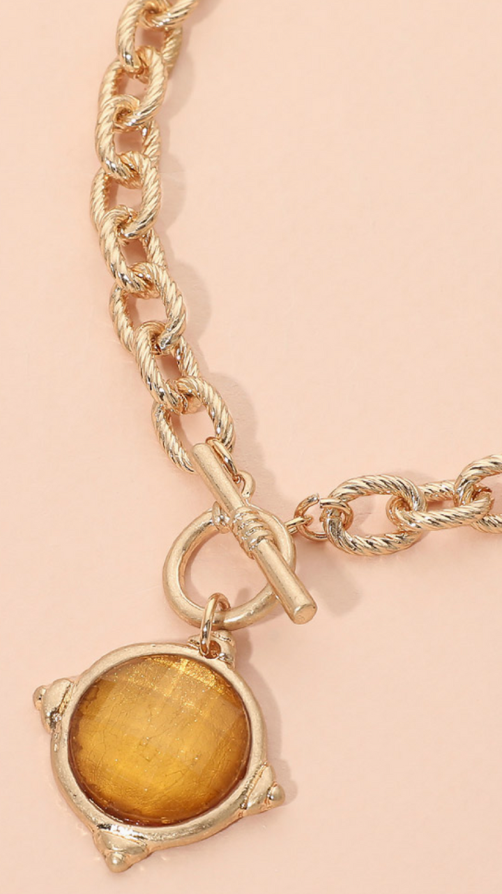 Steel Magnolia Necklace - Tapaz