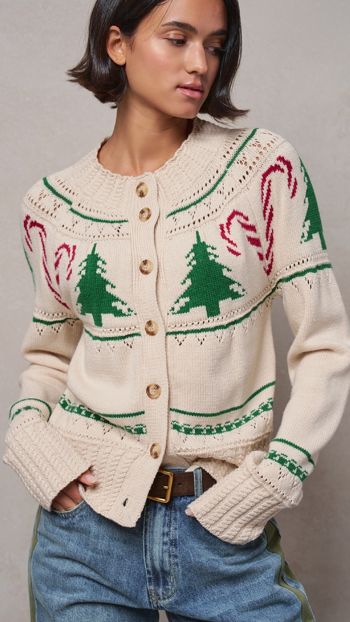 Vintage Christmas Charm Sweater