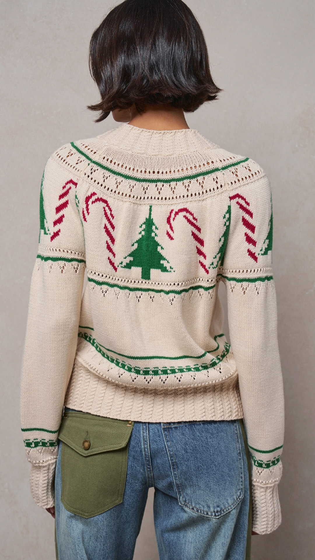 Vintage Christmas Charm Sweater