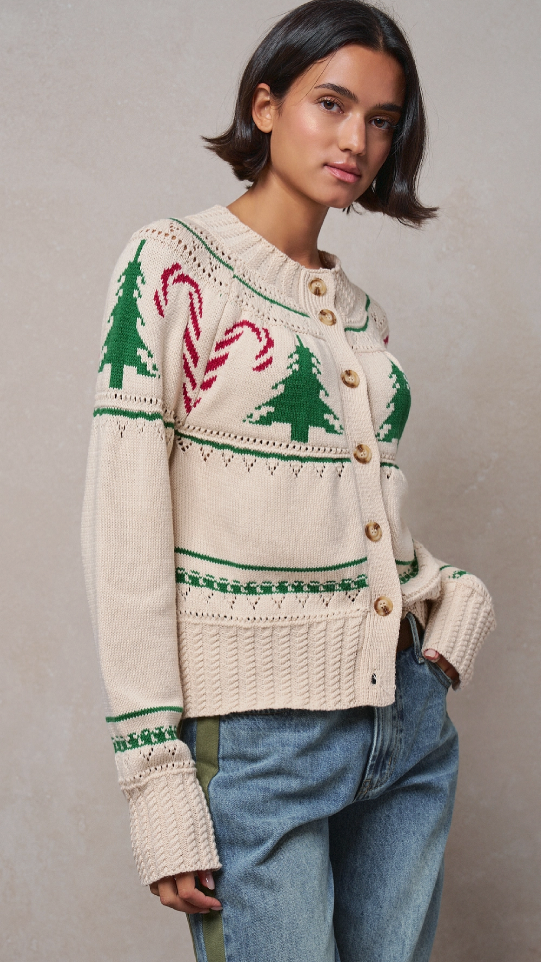 Vintage Christmas Charm Sweater