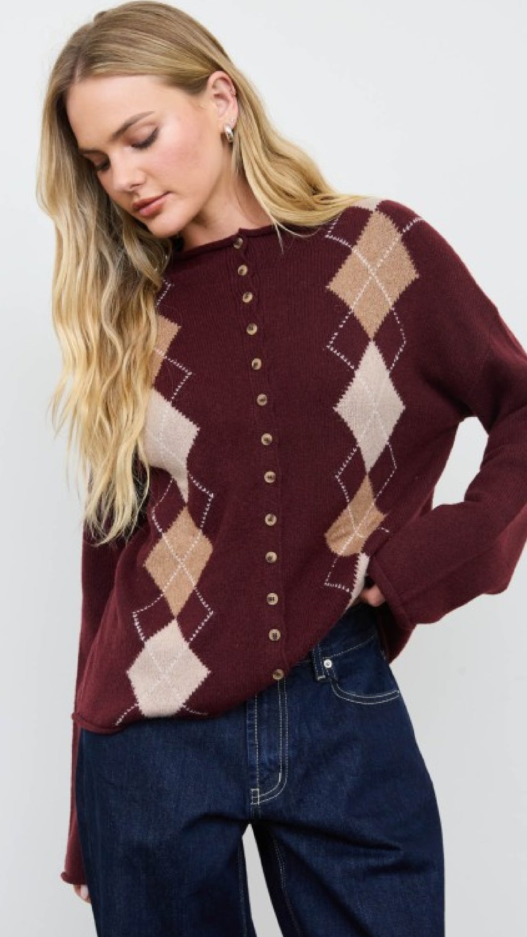 Preppy Prestige Sweater