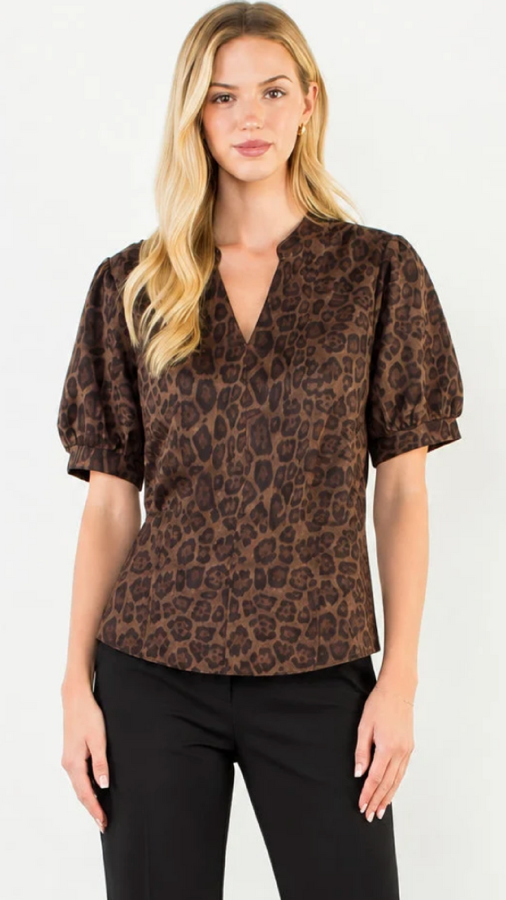 Opportunistic Suede Top