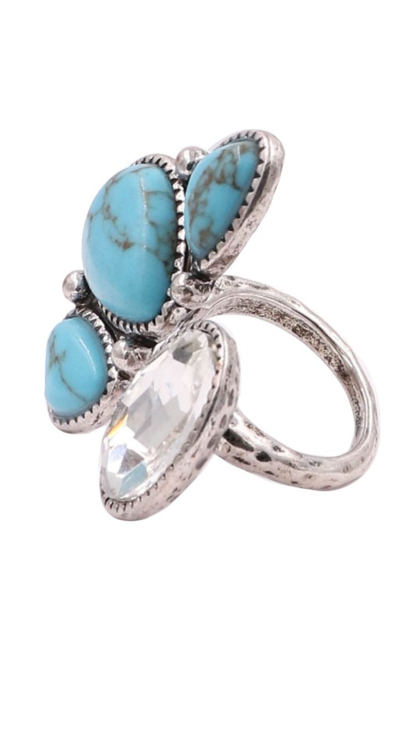 Western Turquoise Ring - Piper and Hollow Boutique