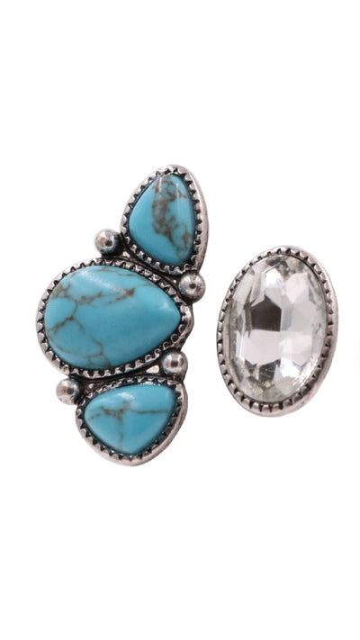 Western Turquoise Ring - Piper and Hollow Boutique