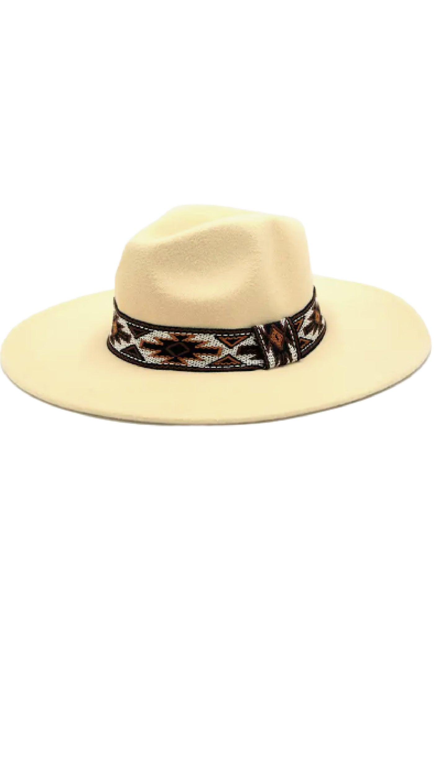 Aztec Hat - Cream - Piper and Hollow Boutique