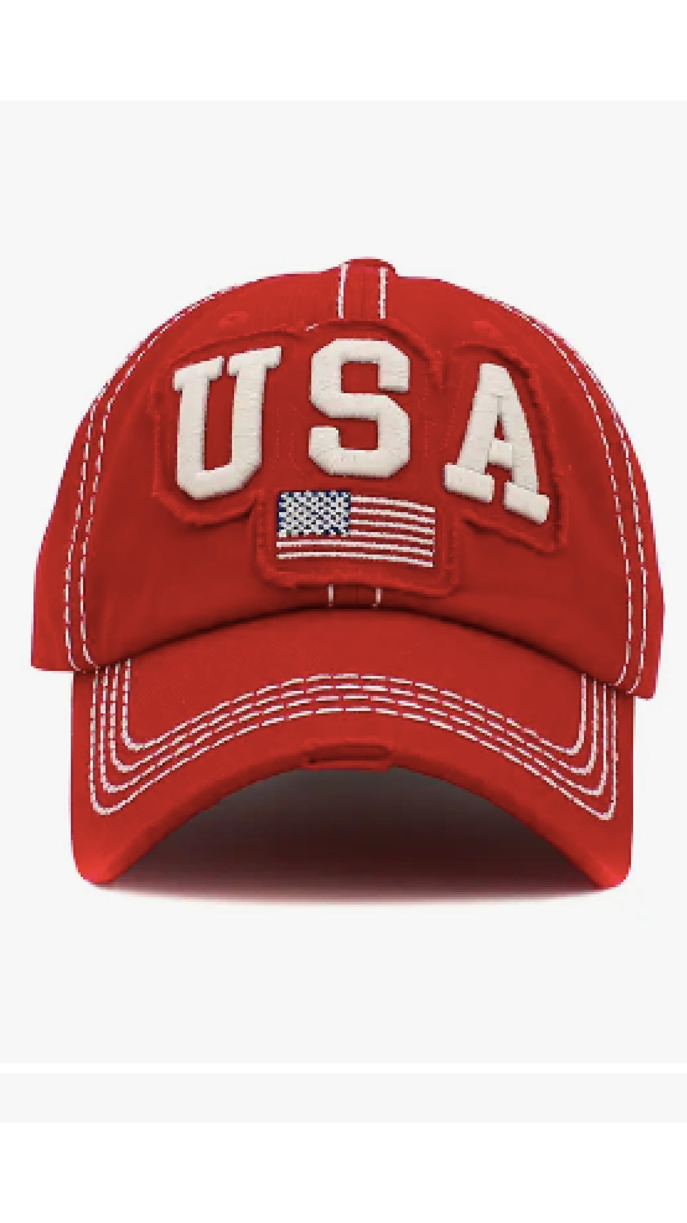 Team USA Hat - Red - Piper and Hollow Boutique