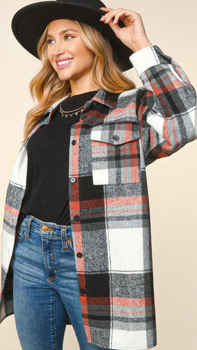 Going Viral Shacket - Piper and Hollow Boutique