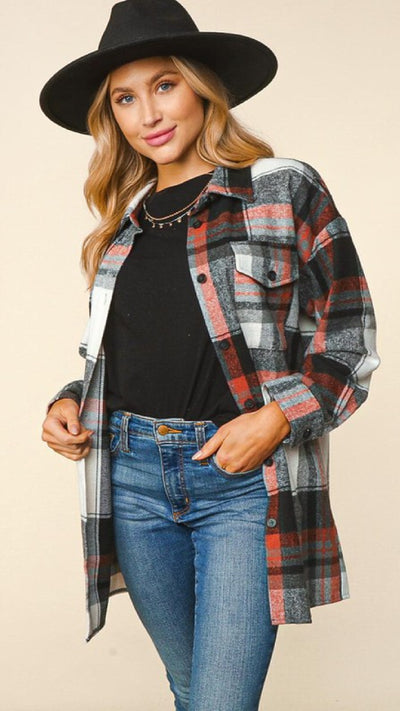 Going Viral Shacket - Piper and Hollow Boutique