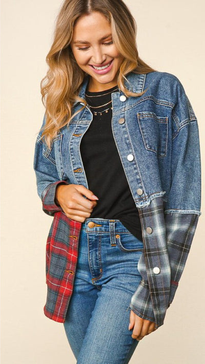 Headed To The Bonfire Top - Blue - Piper and Hollow Boutique