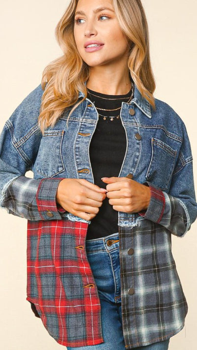 Headed To The Bonfire Top - Blue - Piper and Hollow Boutique