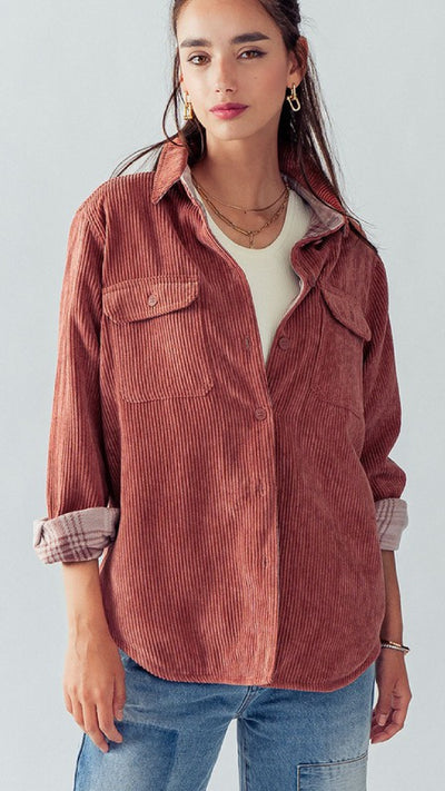 Mad For Plaid Top - Piper and Hollow Boutique