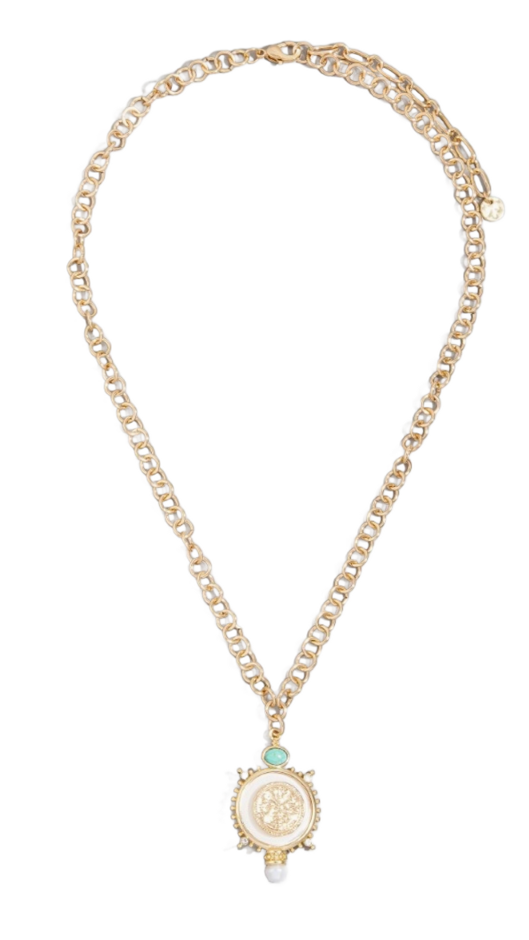 Crazy Big Medallion Necklace