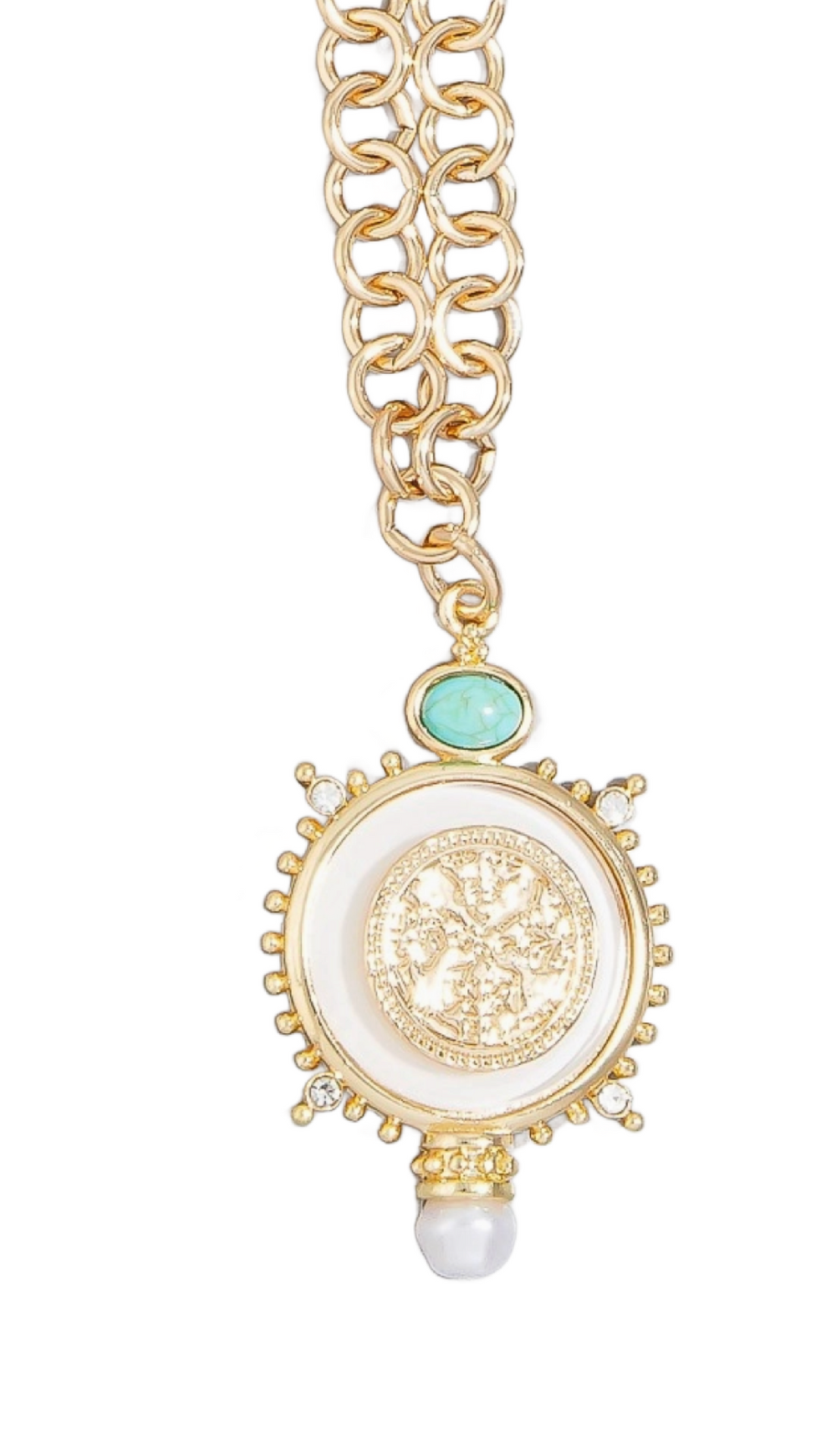 Crazy Big Medallion Necklace
