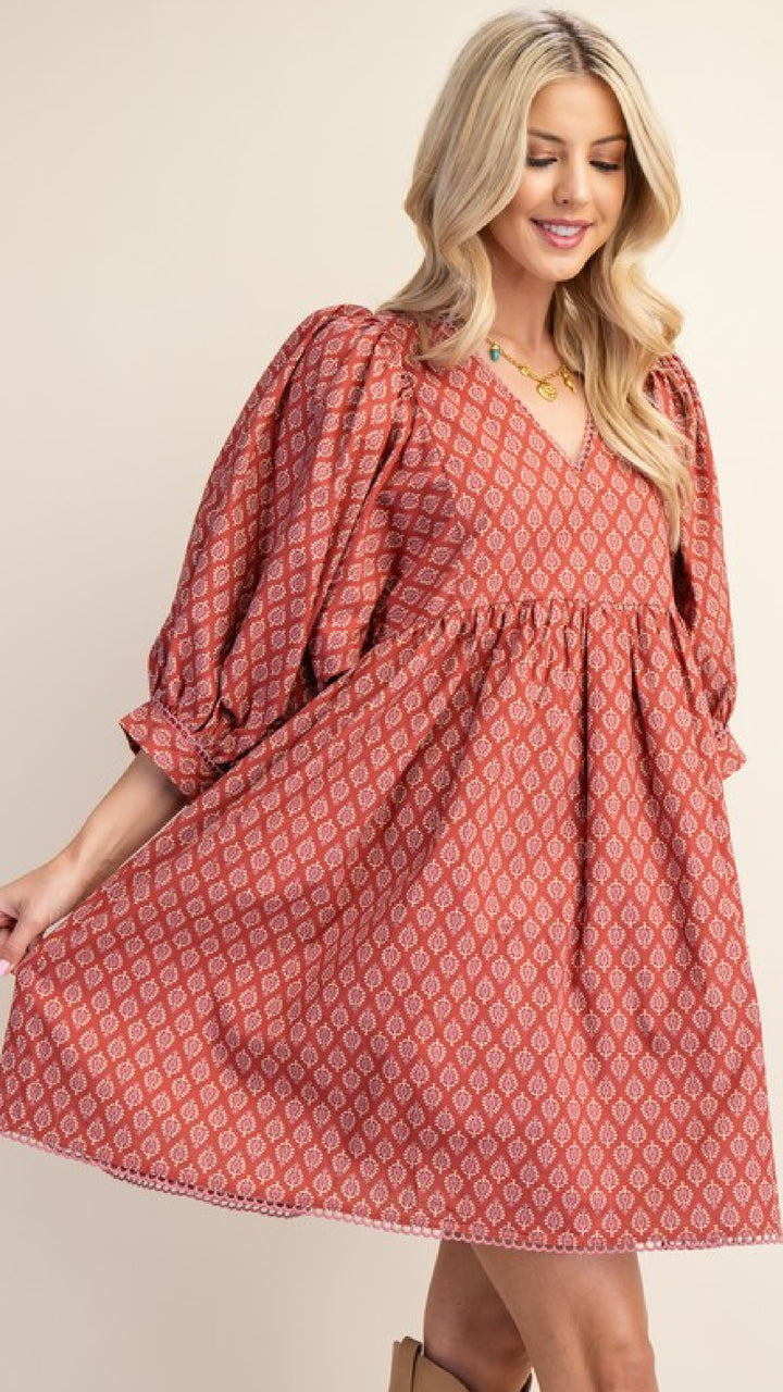 Hot Buttered Rum Dress