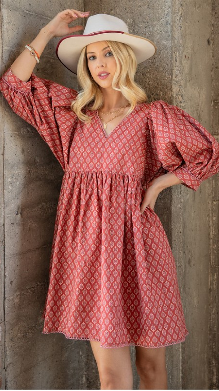 Hot Buttered Rum Dress