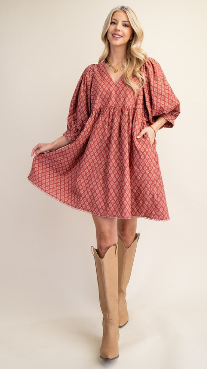 Hot Buttered Rum Dress