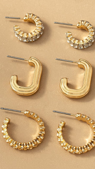 It All Looks Great Earrings - Set