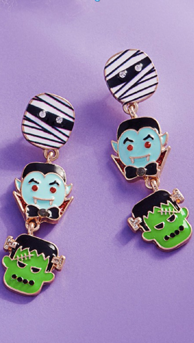 Monster Earrings