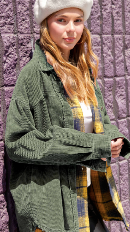 I Got The Mail Jacket - Olive