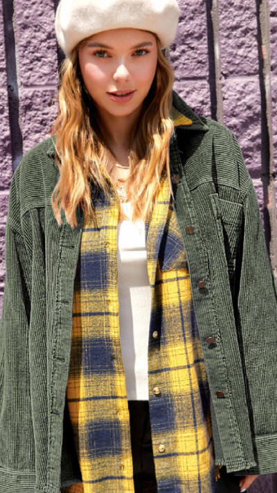 I Got The Mail Jacket - Olive
