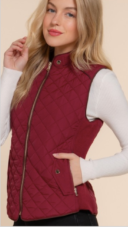 Harvest Time Vest - Wine