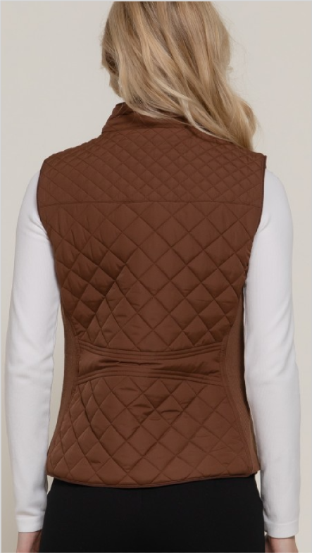 Harvest Time Vest - Hazelnut