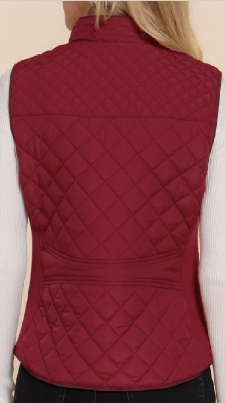 Harvest Time Vest - Wine