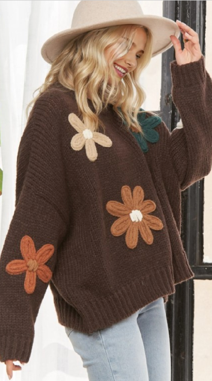 Flower Picking Sweater