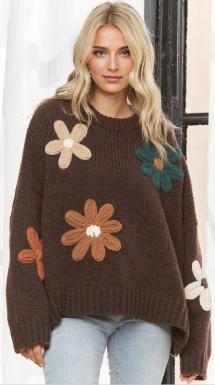 Flower Picking Sweater