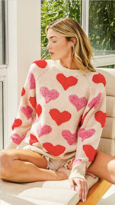 Be Still My Heart Sweater